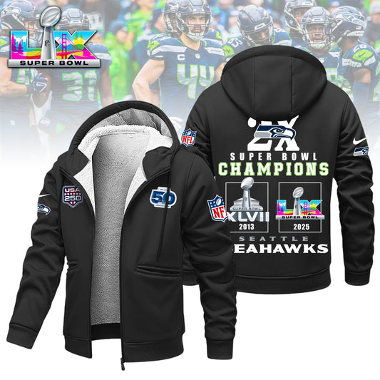 1A8LPC3SEA F107 Winter Fleece Jacket