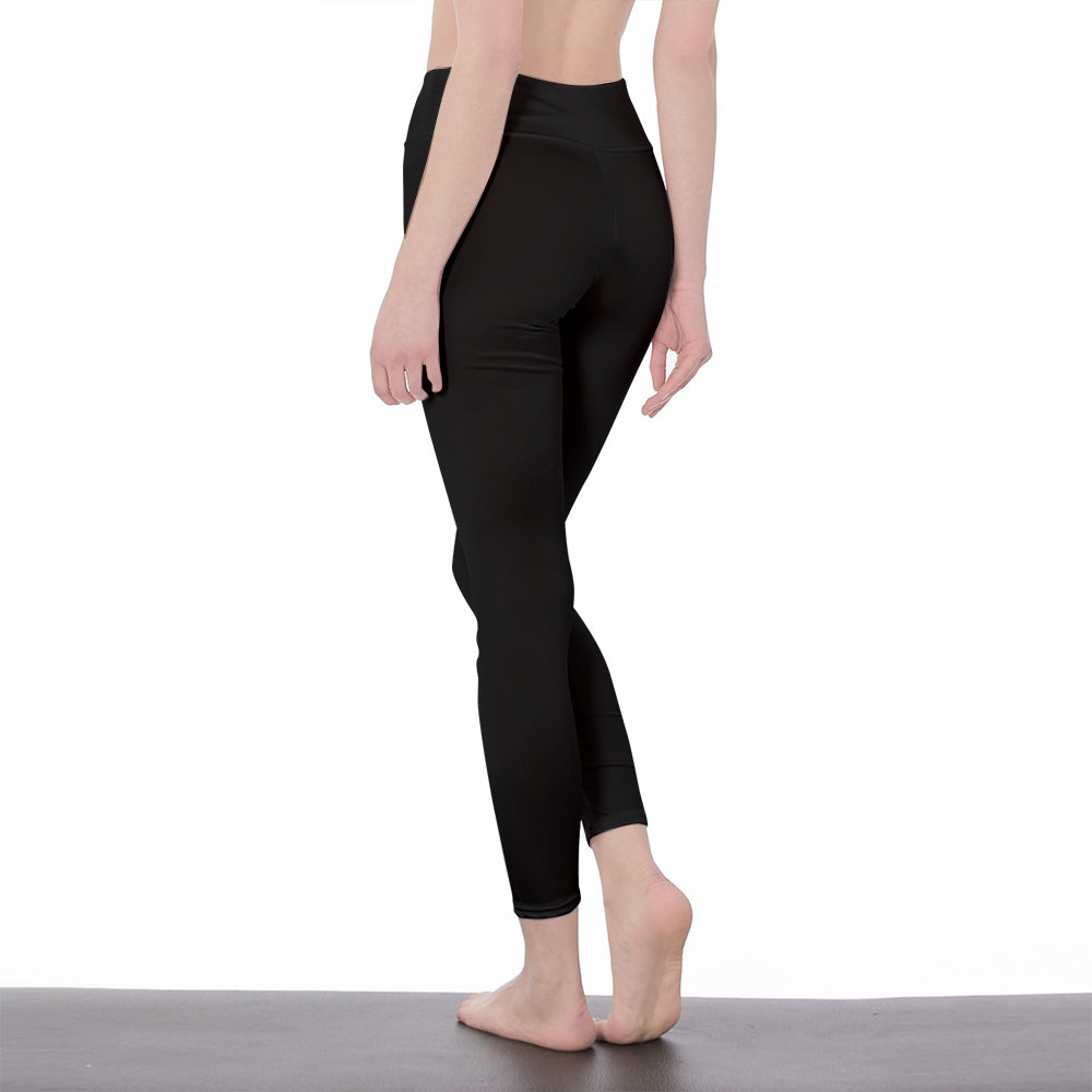 Be Yourself, Everyone Else is Already Taken Chill Llama Yoga Pants All-Over Print Women's High Waist Leggings | 5To9Style