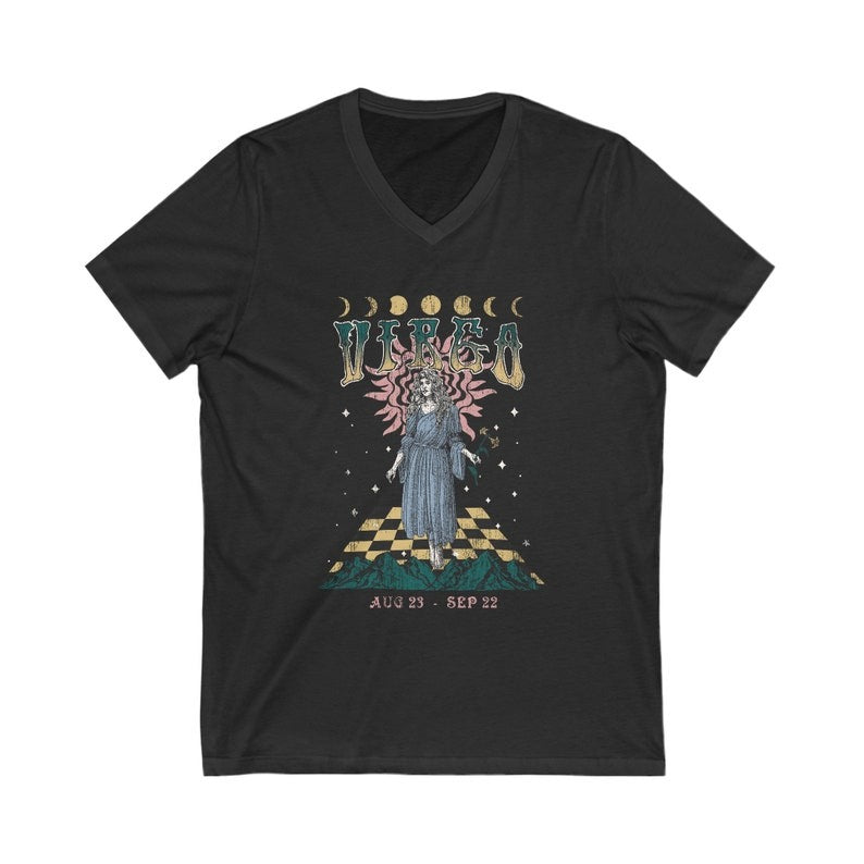 Zodiac Virgo Astrology Graphic Classic Unisex T-Shirt | 5To9Style