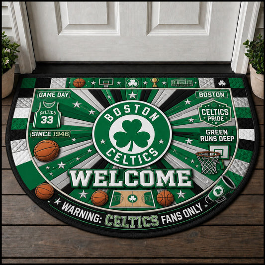 Basketball All Teams Custom Premium Welcome Mat – Personalized Doormat