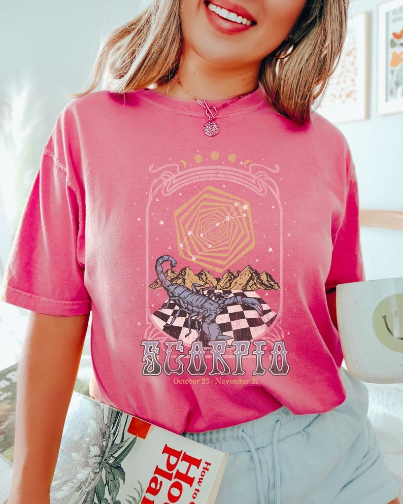 Zodiac Scorpio Astrology Graphic Classic Unisex T-Shirt | 5To9Style