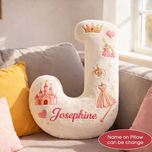 Super Hero and Princess Pillow Custom Name Gift For Girls, Boys Irregular-Shaped Pillow Custom