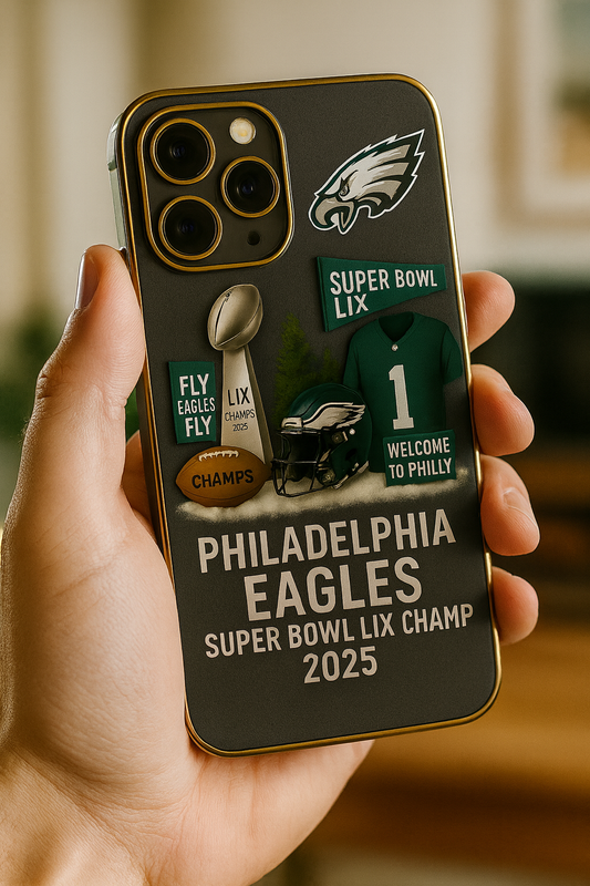 Football Phone Case P.Eagles Football Champion 2025 Phone Case
