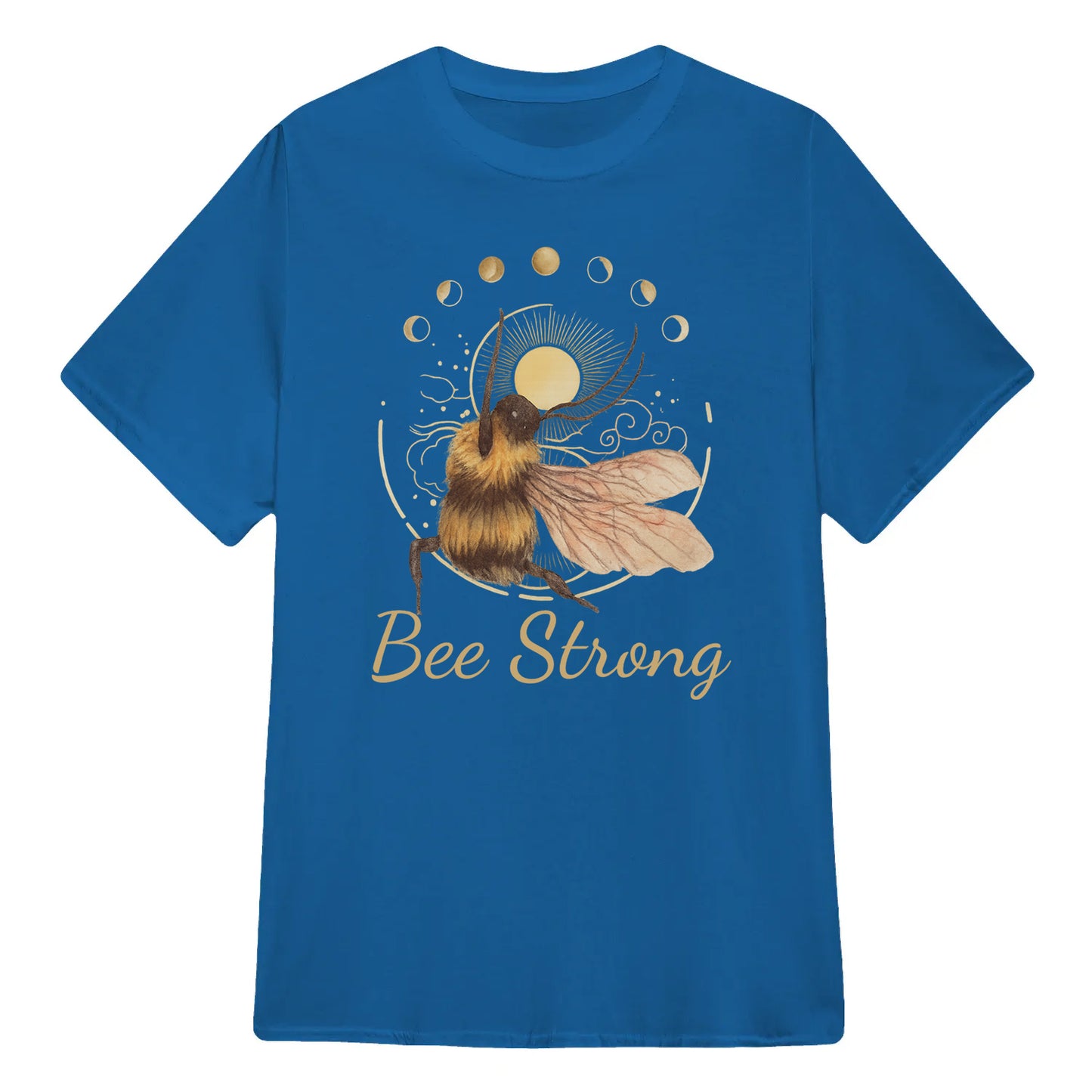 Bee Strong Moon Phase Chill Bee Yoga Classic Unisex T-Shirt | 5To9Style