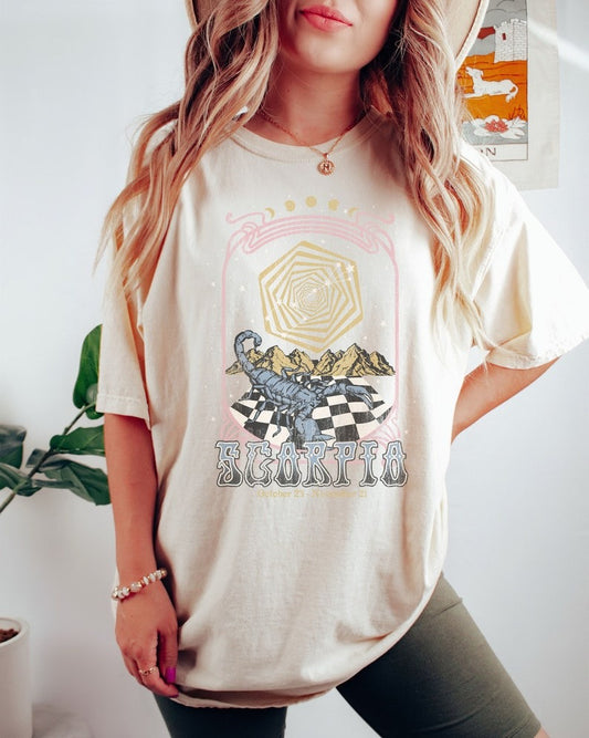 Zodiac Scorpio Astrology Graphic Classic Unisex T-Shirt | 5To9Style