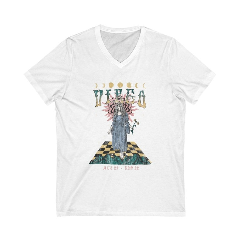 Zodiac Virgo Astrology Graphic Classic Unisex T-Shirt | 5To9Style