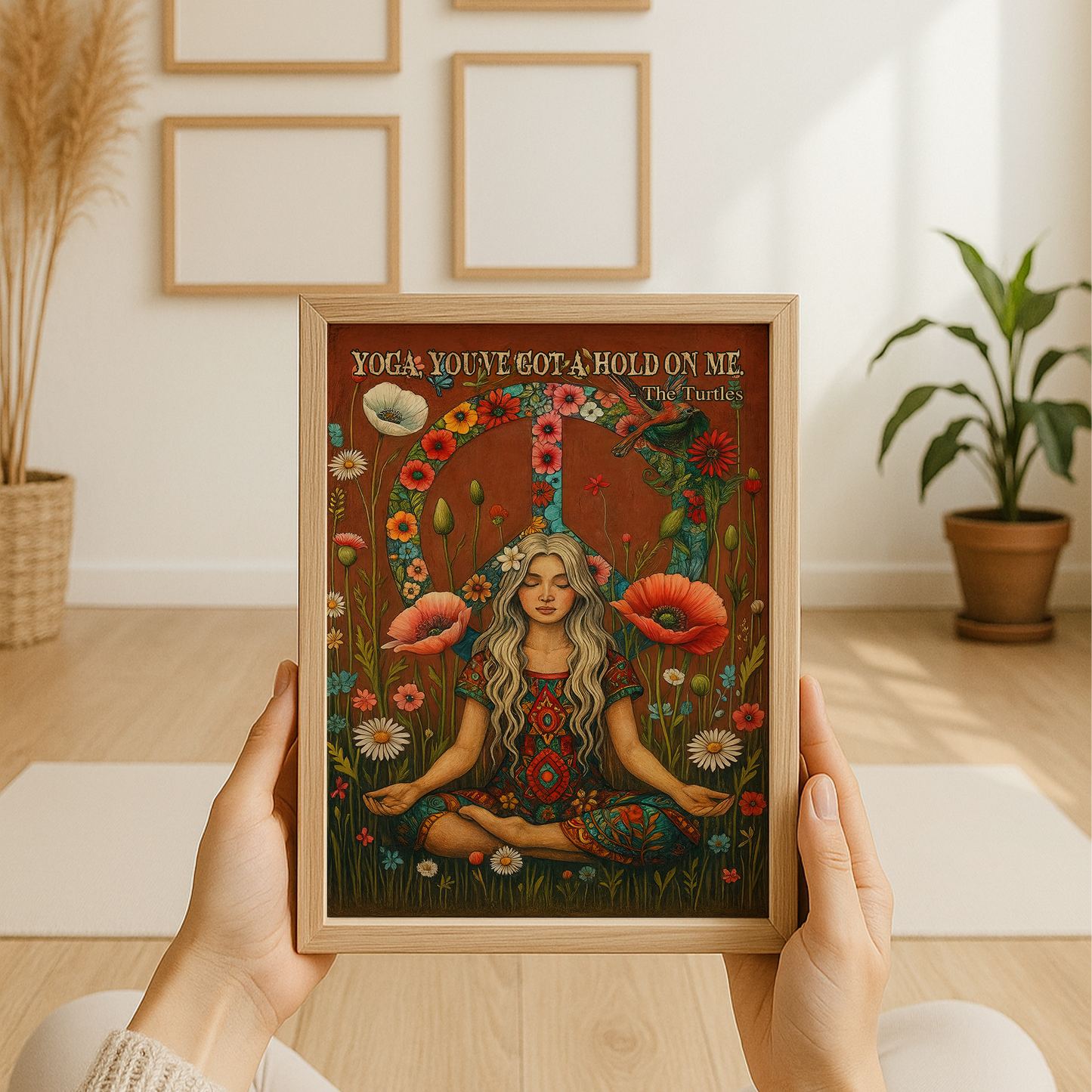 Yoga, You've Got A Hold On Me No Frame Poster | 5To9Style