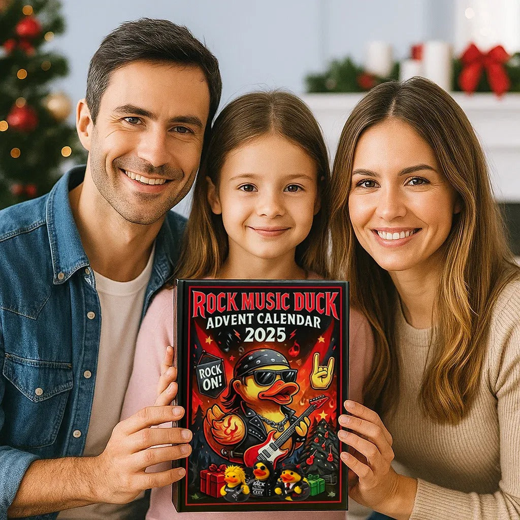 Rock Rubber Duck Advent Calendar 2025