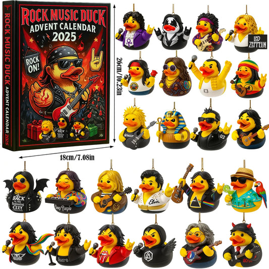 Rock Rubber Duck Advent Calendar 2025