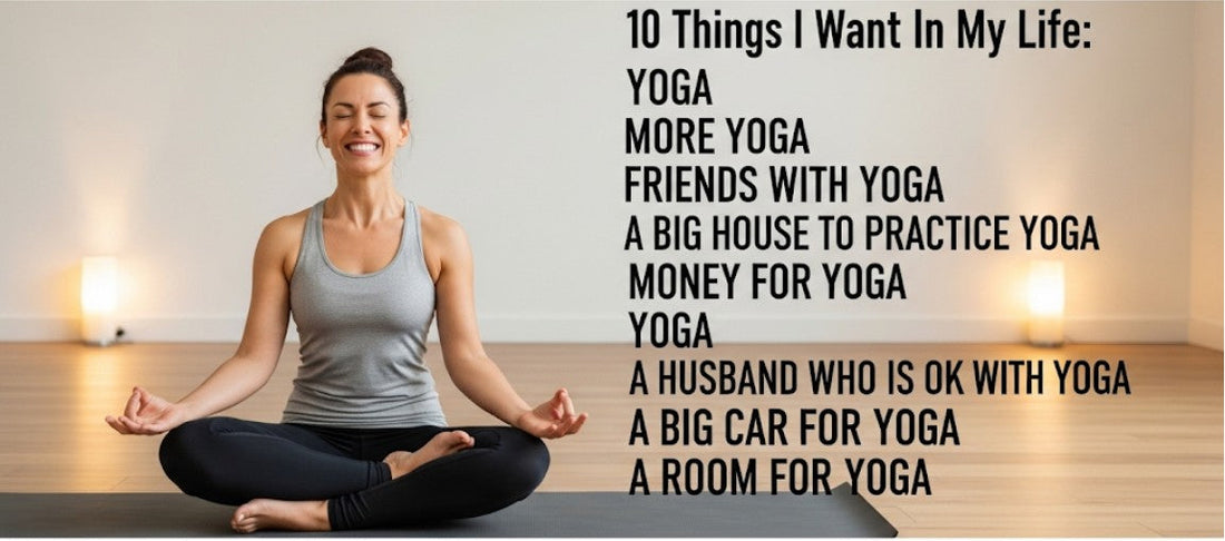 [Funny Yoga Quotes] 10 Things I Want In My Life | 5to9style