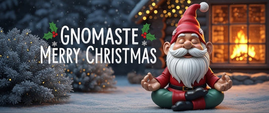 [Funny Yoga Quotes] Gnomaste Merry Christmas | 5to9style