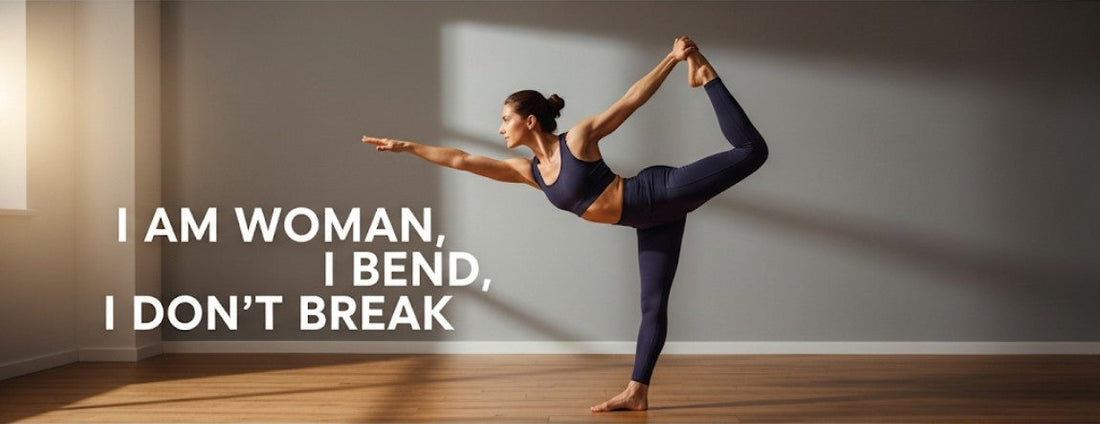 [Funny Yoga Quotes] I Am Woman, I Bend, I Don't Break | 5to9style