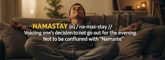 [Funny Yoga Quotes] NAMASTAY | 5to9style