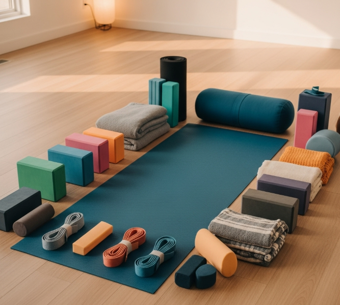 The Role of Props in Iyengar Yoga - 5To9Style