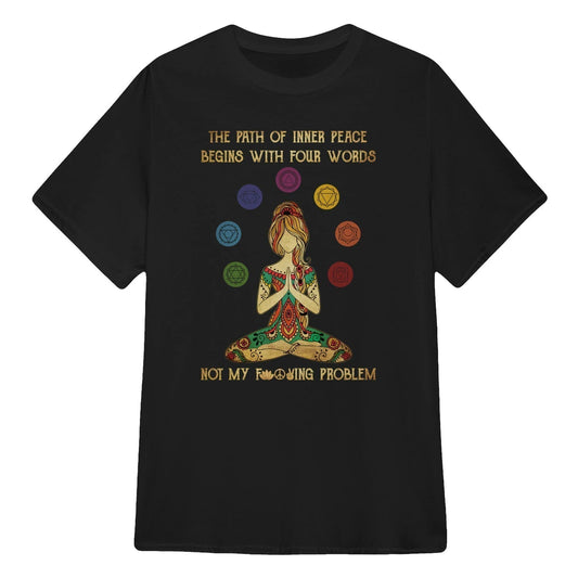 Inner Peace Begins With Four Words: Not My Fcking Problem Your Mantra for Modern Mindfulness 5to9style