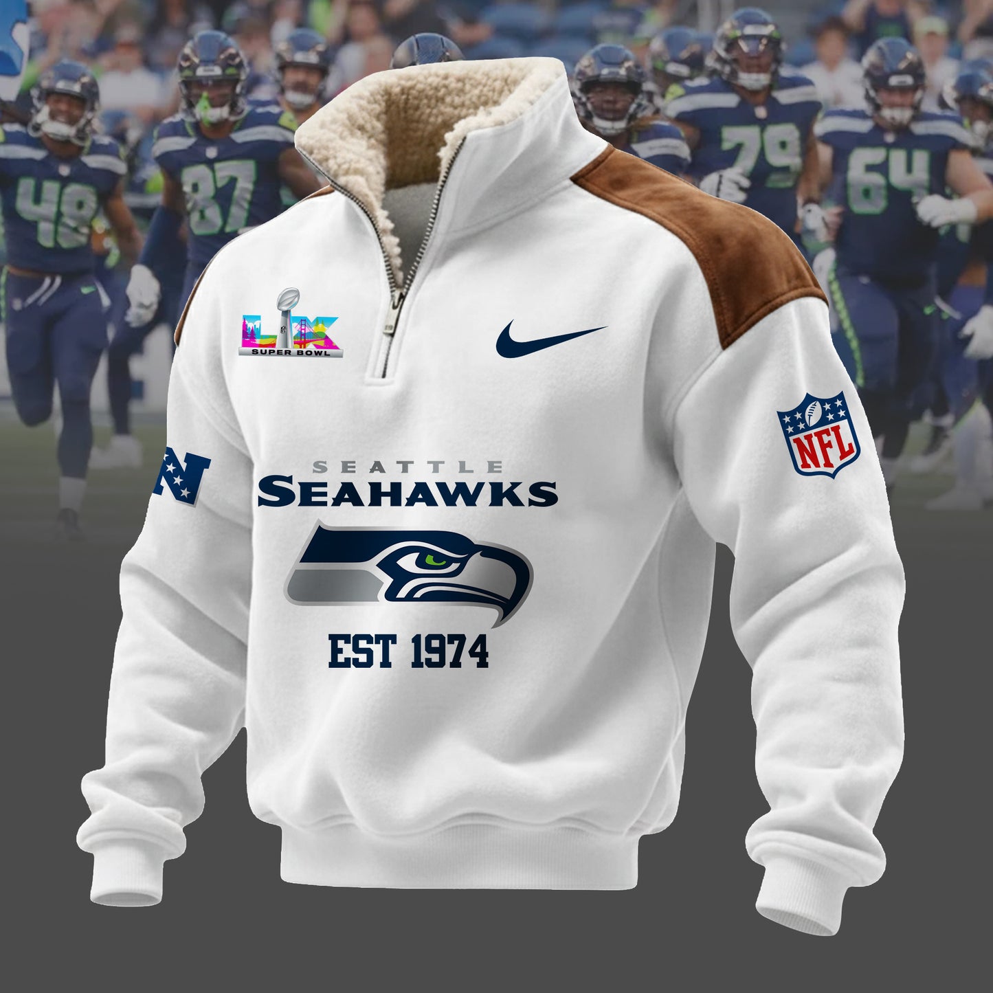 FTJLPC02SEA H770 Fleece Swweater