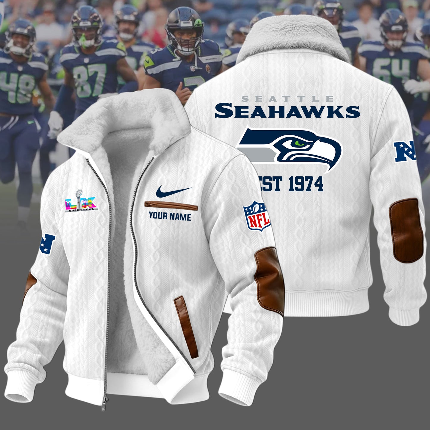 FTJLPC02SEA H963  Winter Fleece Jacket