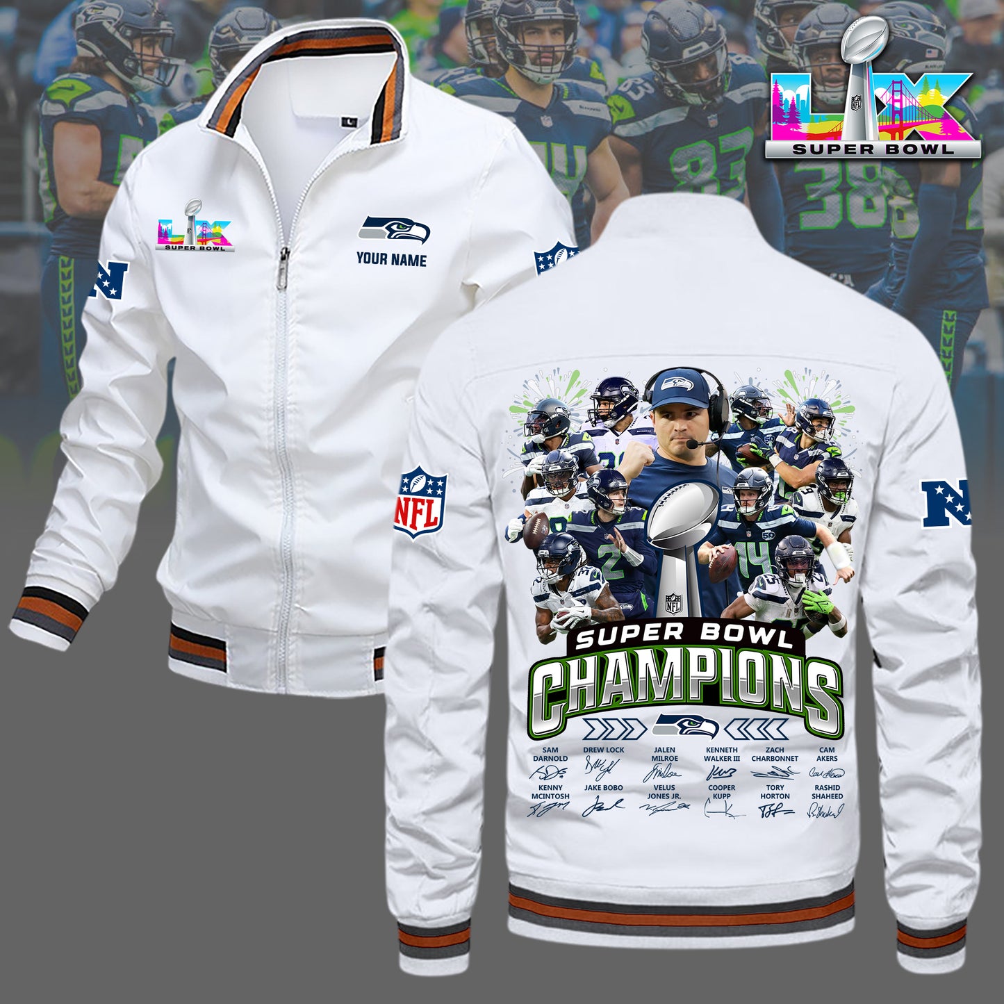 2A4LPC1SEA J16 Bomber Jacket Set