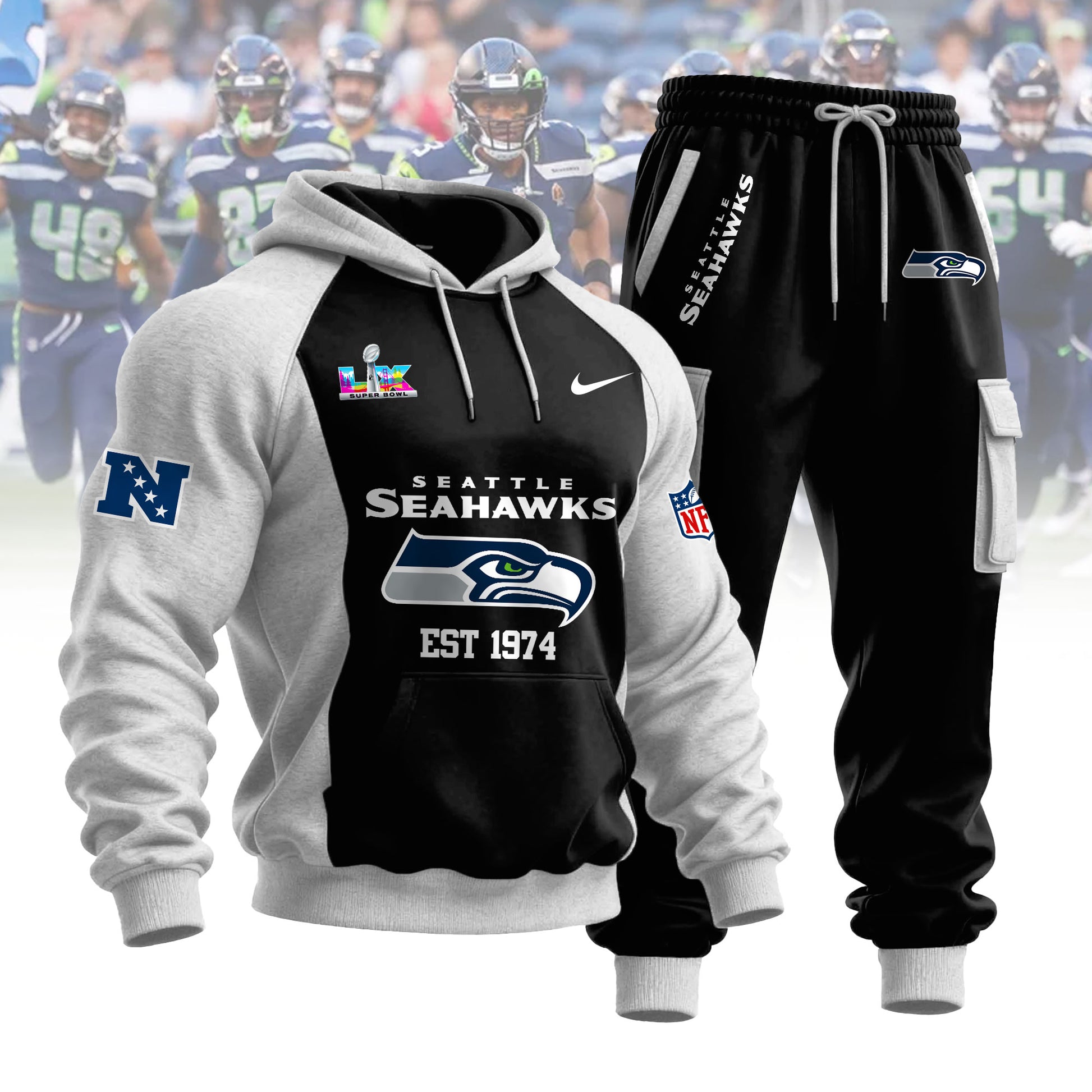 XDRLPC02SEA F395 Hoodie Set