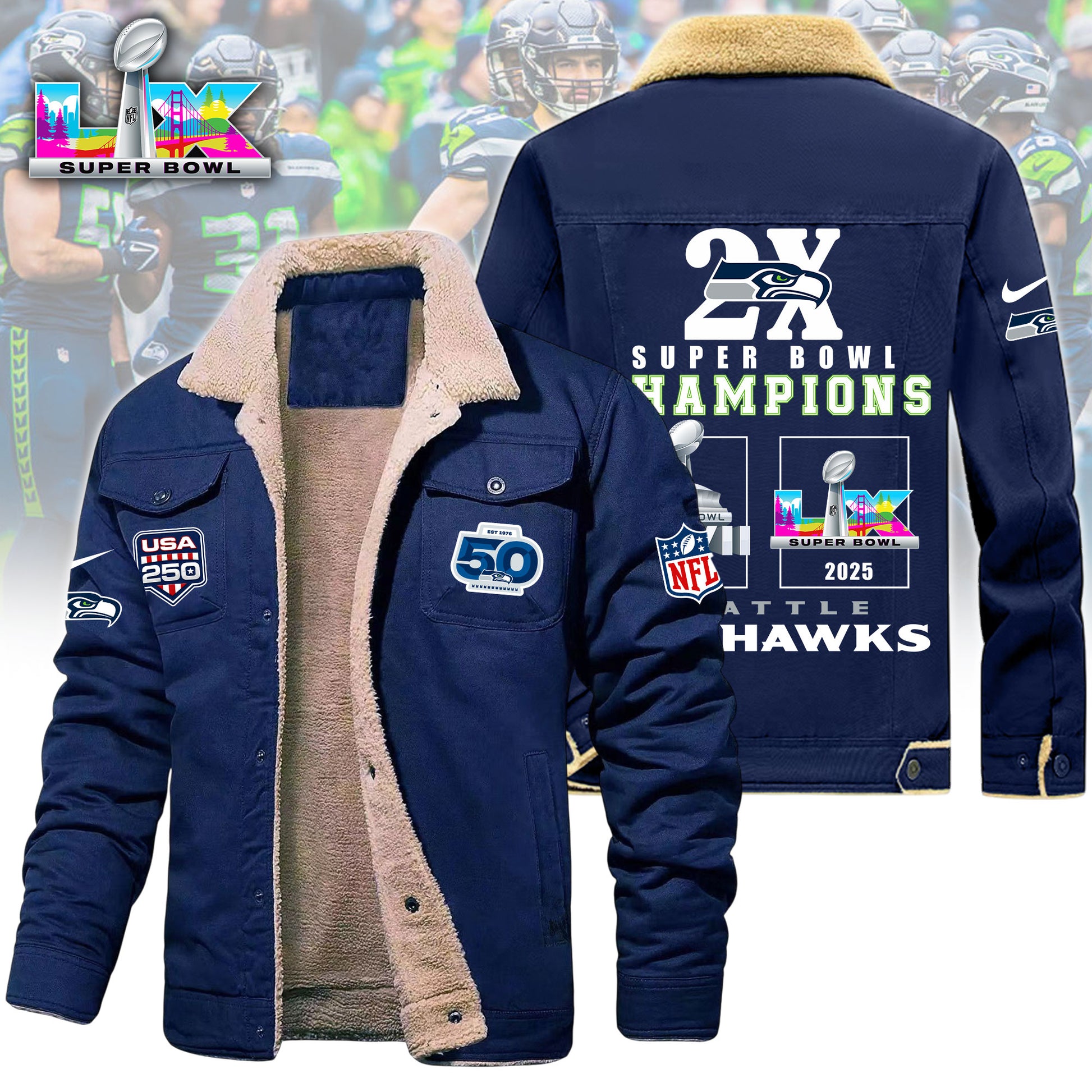 1A8LPC3SEA H111 Fleece Jacket