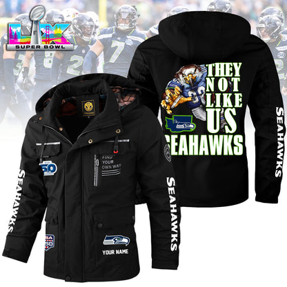 DXCLPC03SEA H315 Windbreaker Outdoor Jacket