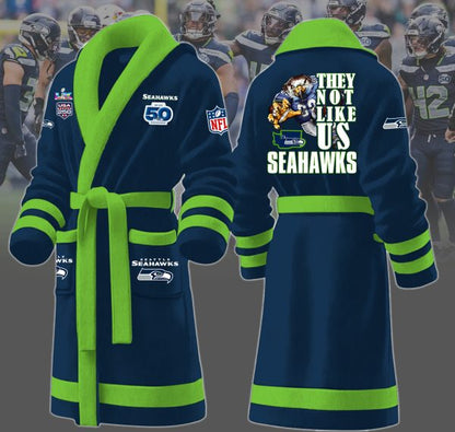 XFGLPC03SEA F130 Fleece Bathrobe