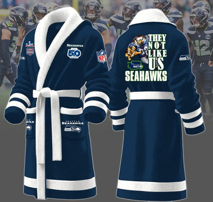 XFGLPC03SEA F130 Fleece Bathrobe