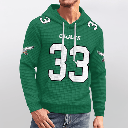 Unisex Philadelphia C.D 33 Waffle Hoodie