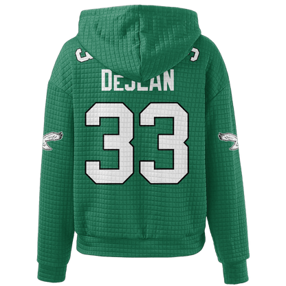 Unisex Philadelphia C.D 33 Waffle Hoodie