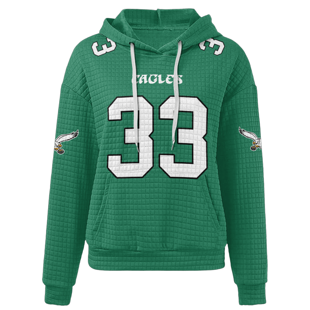 Unisex Philadelphia C.D 33 Waffle Hoodie