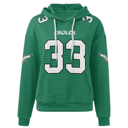 Unisex Philadelphia C.D 33 Waffle Hoodie