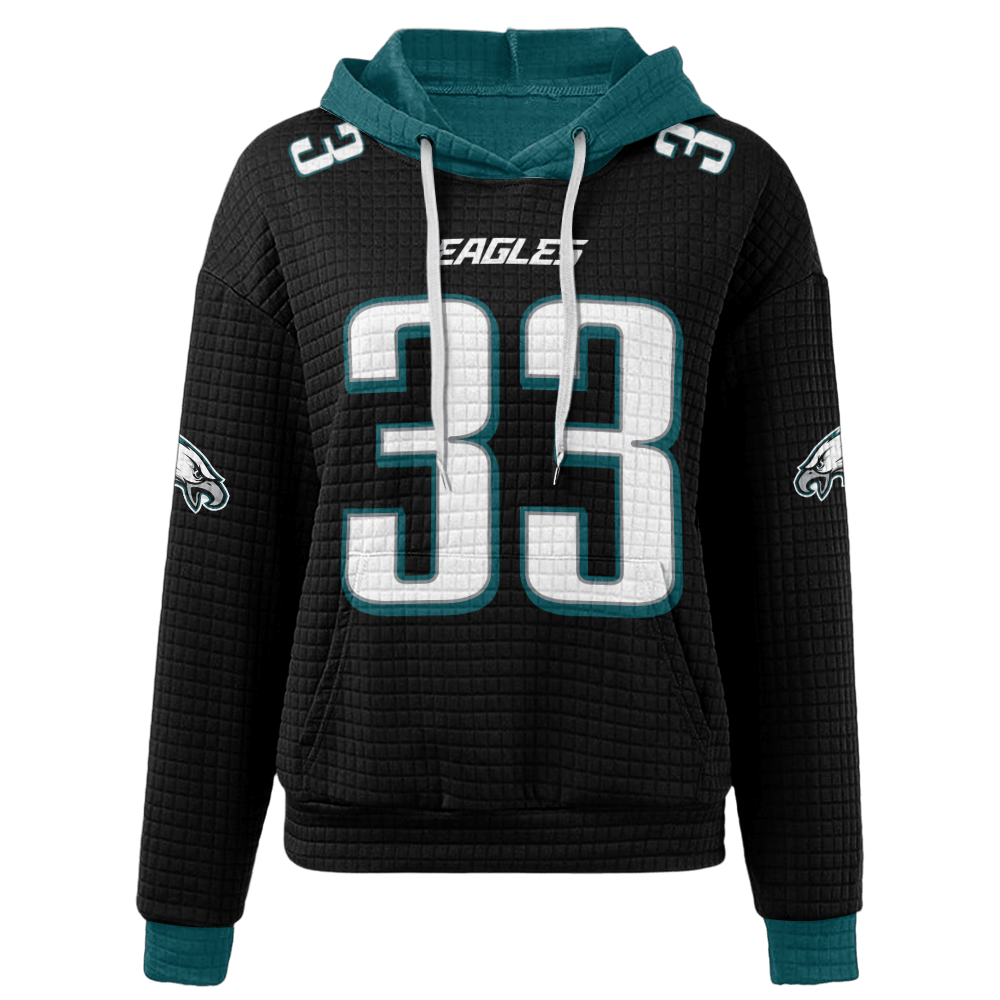 Unisex Philadelphia C.D 33 Waffle Hoodie