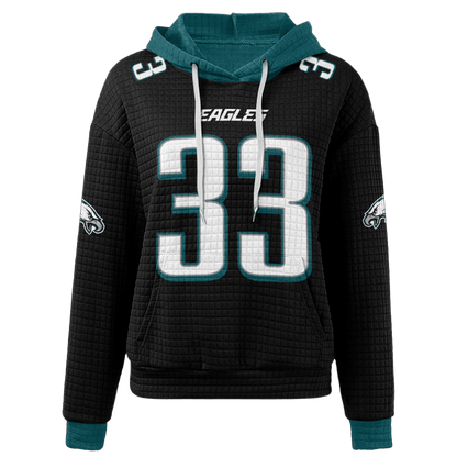 Unisex Philadelphia C.D 33 Waffle Hoodie