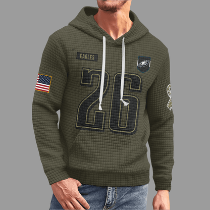 Unisex Philadelphia S.B 26 Waffle Hoodie