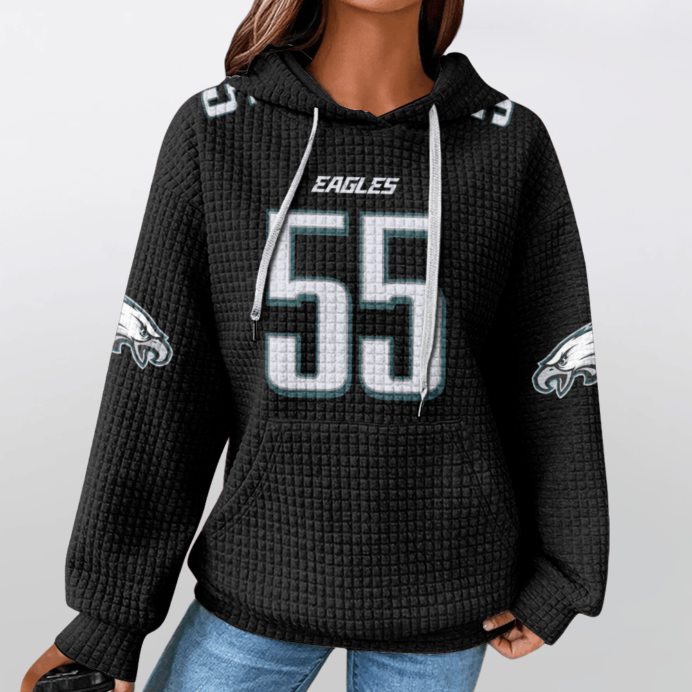 Unisex Philadelphia B.G 55 Waffle Hoodie