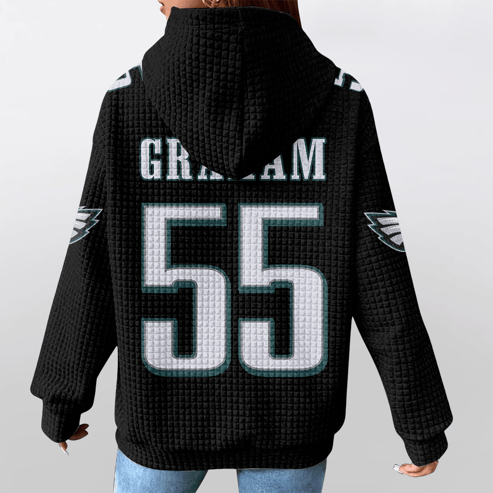 Unisex Philadelphia B.G 55 Waffle Hoodie