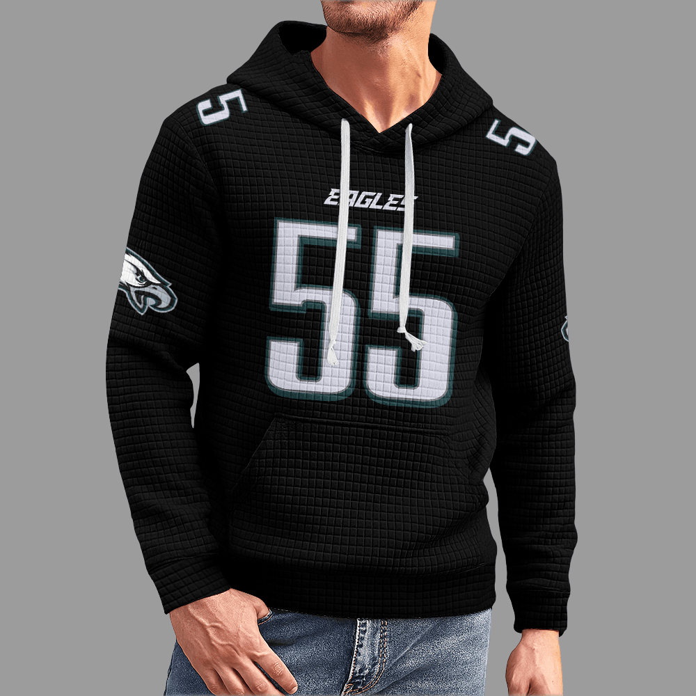 Unisex Philadelphia B.G 55 Waffle Hoodie