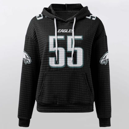 Unisex Philadelphia B.G 55 Waffle Hoodie