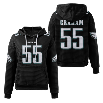 Unisex Philadelphia B.G 55 Waffle Hoodie