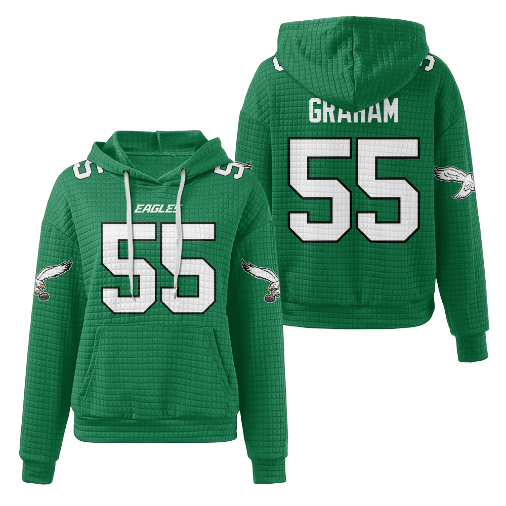 Unisex Philadelphia B.G 55 Waffle Hoodie