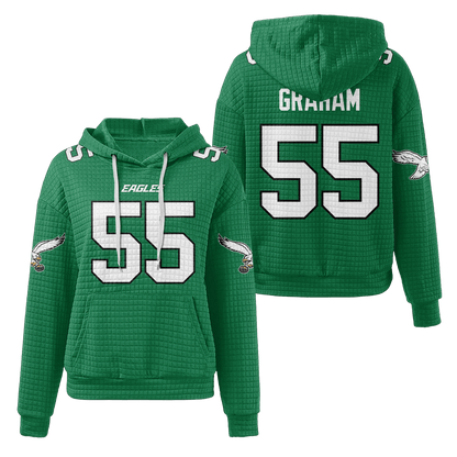 Unisex Philadelphia B.G 55 Waffle Hoodie