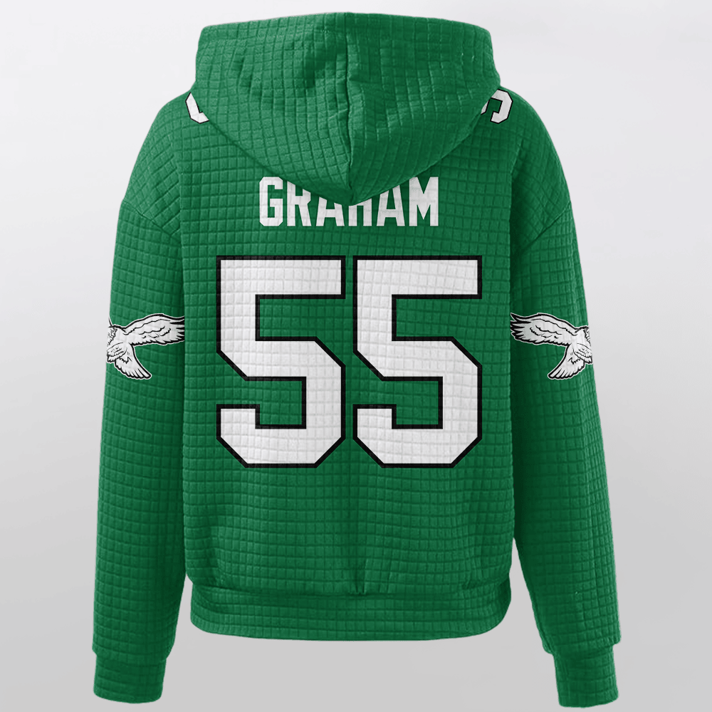 Unisex Philadelphia B.G 55 Waffle Hoodie