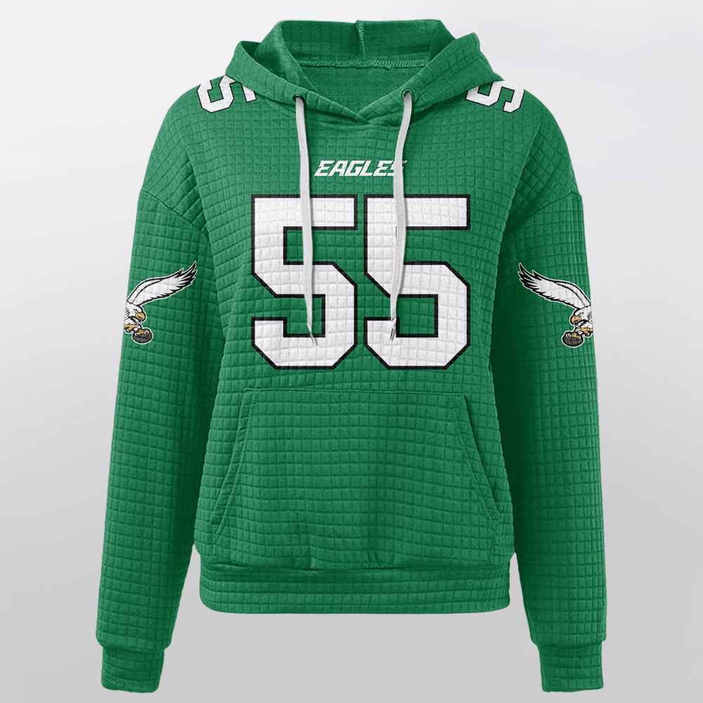 Unisex Philadelphia B.G 55 Waffle Hoodie