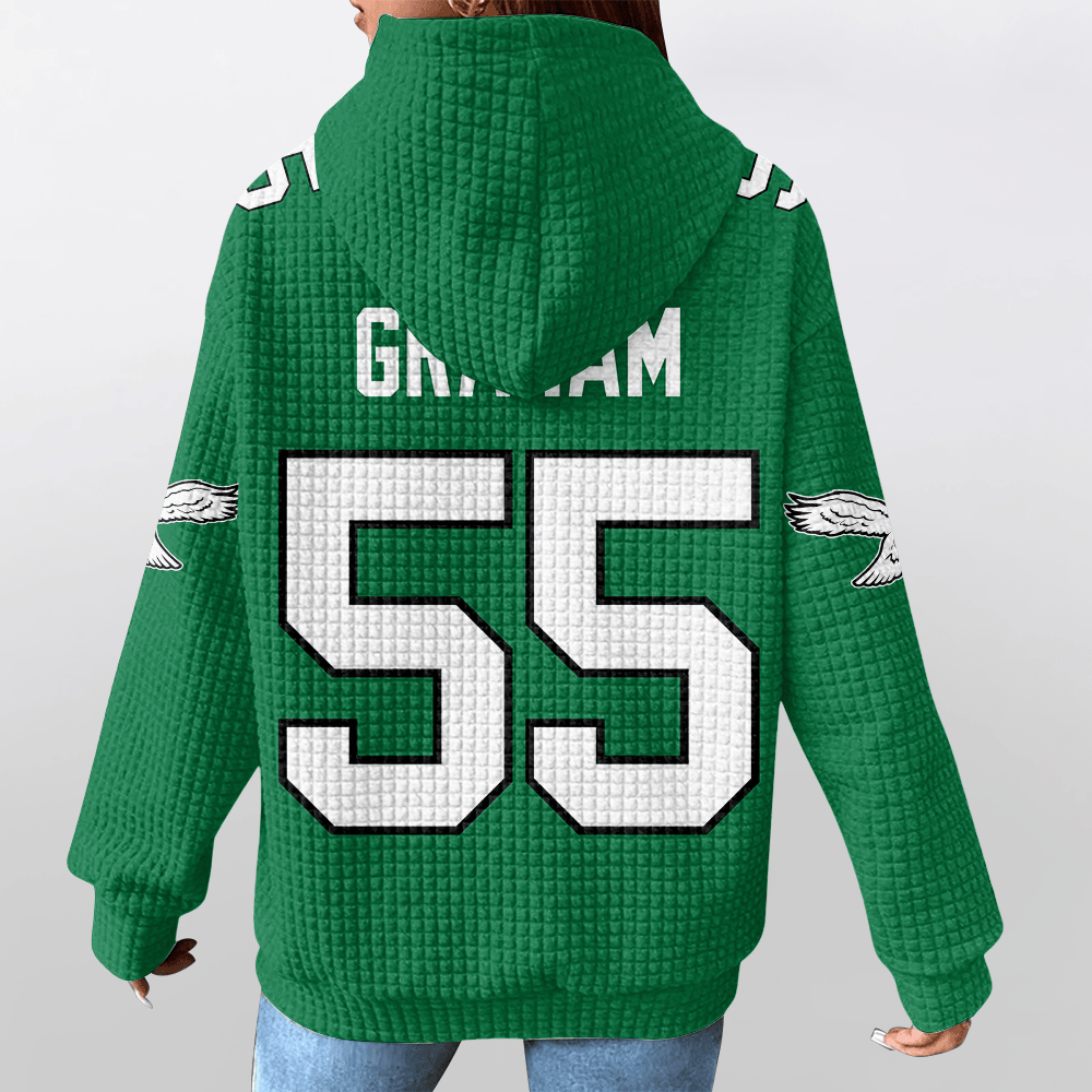 Unisex Philadelphia B.G 55 Waffle Hoodie