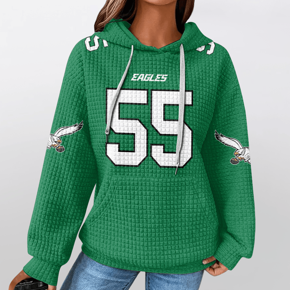 Unisex Philadelphia B.G 55 Waffle Hoodie