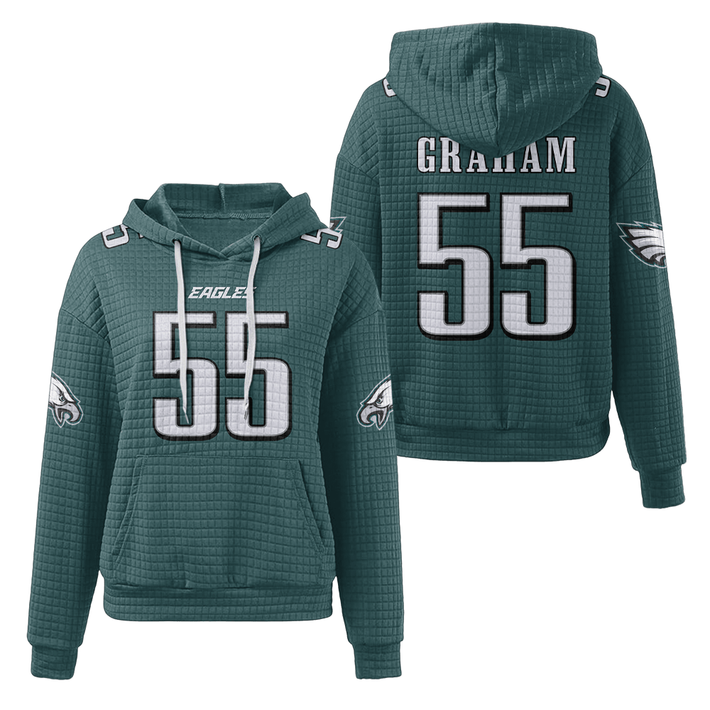 Unisex Philadelphia B.G 55 Waffle Hoodie