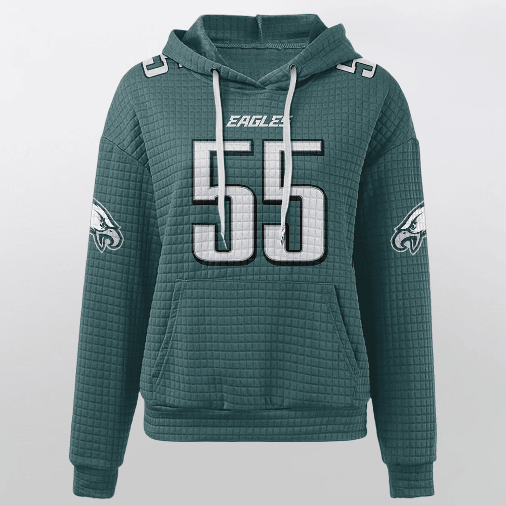 Unisex Philadelphia B.G 55 Waffle Hoodie