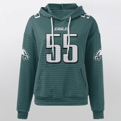 Unisex Philadelphia B.G 55 Waffle Hoodie