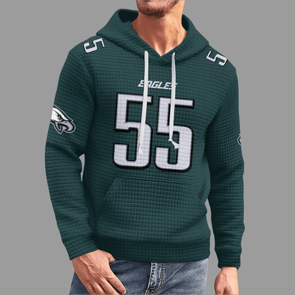 Unisex Philadelphia B.G 55 Waffle Hoodie