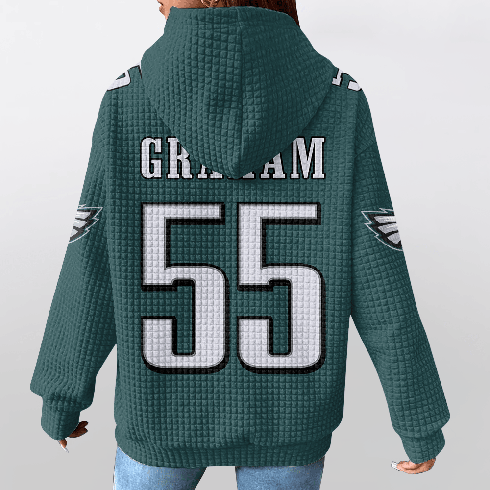 Unisex Philadelphia B.G 55 Waffle Hoodie